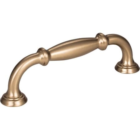 Jeffrey Alexander 96 mm Center-to-Center Satin Bronze Tiffany Cabinet Pull 658-96SBZ